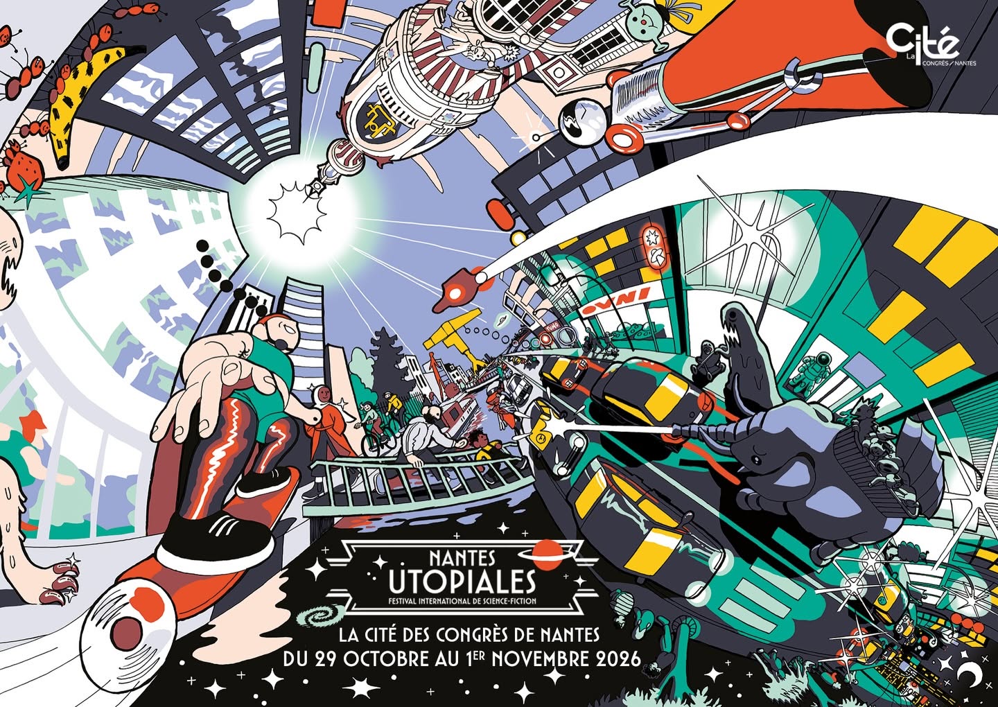Les Utopiales présentent leur affiche 2026 ! 